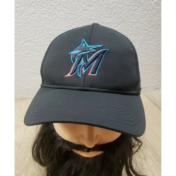 EUC - Miami Marlins Snapback Hat MLB Fan Favorite Baseball Raised Embroidery - Picture 1 of 10